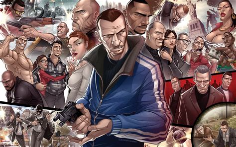 Grand Theft Auto IV / Characters .